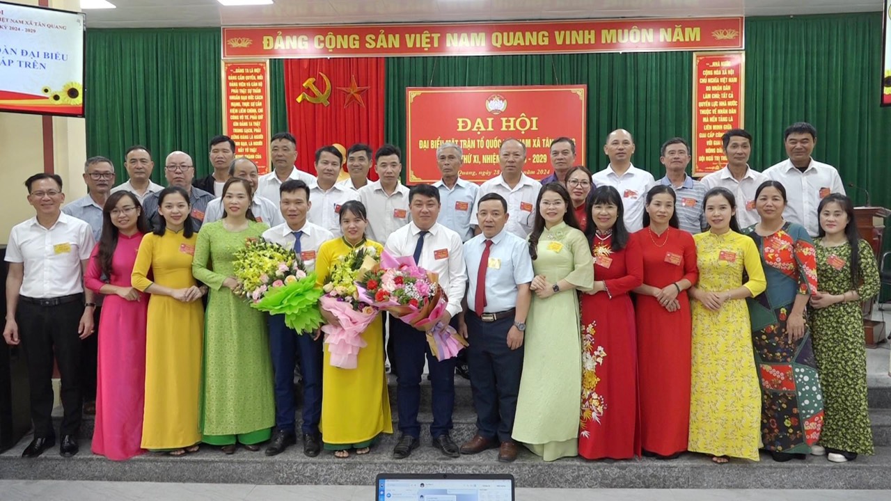 Đại hội Mặt trận tổ quốc Việt Nam xã Tân Quang khóa XI, nhiệm kỳ 2024 - 2029