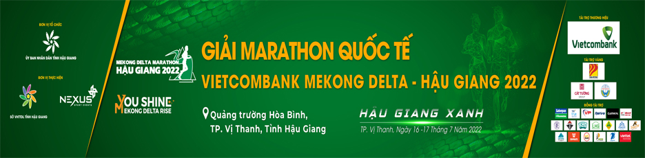 công tác tuyên truyền về Giải Marathon quốc tế Vietcombank Mekong Delta - Hậu Giang 2022