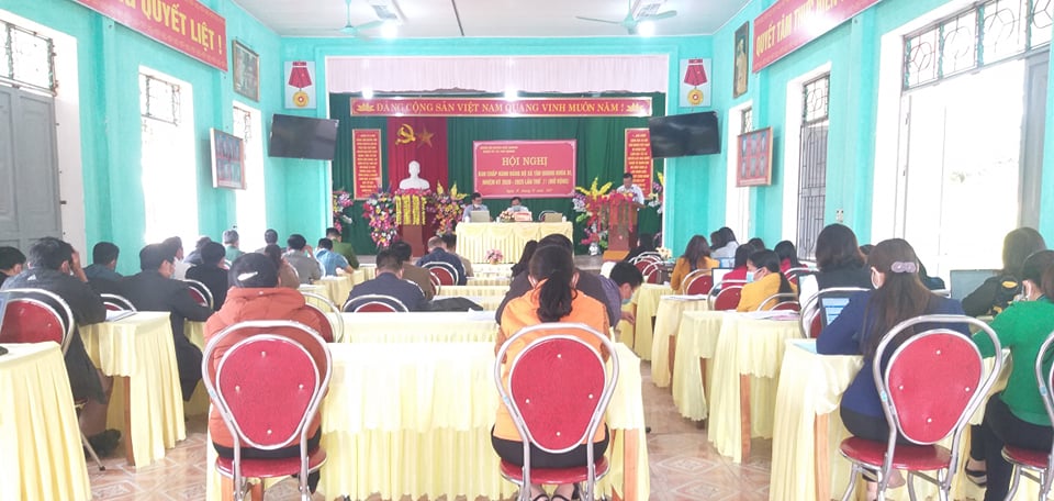 Ban chấp hành Đảng bộ xã Tân Quang tổ chức hội nghị lần thứ 21 nhiệm kỳ 2020-2025 (mở rộng).