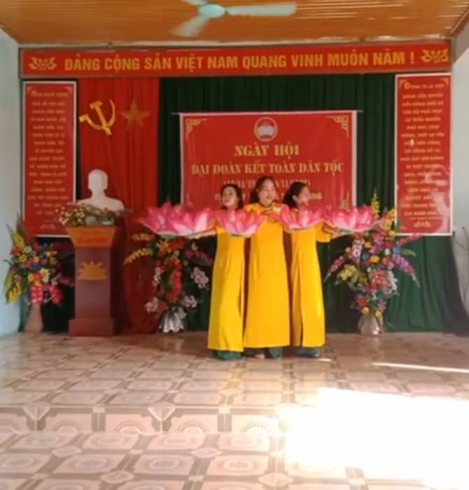 Thôn Mỹ Tân, xã Tân Quang tổ chức ngày hội Đại đoàn kết toàn dân