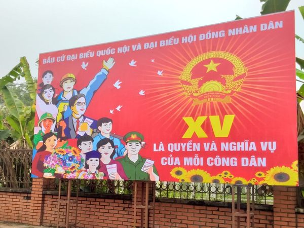 Xã Tân Quang đẩy mạnh tuyên truyền về cuộc bầu cử Đại biểu Quốc hội và bầu cử Đại biểu HĐND các cấp nhiệm kỳ 2021-2026.