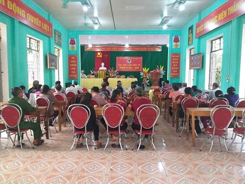 Hội Người cao tuổi xã Tân Quang tổ chức Đại hội lần thứ VI, nhiệm kỳ 2021 - 2026